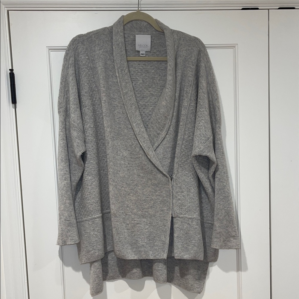 MISOOK Wool/Cashmere Sweater L Gray